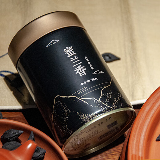 天池茶叶乌龙茶凤凰单枞鸭屎香蜜兰香高山春茶新茶潮州单丛礼盒送礼 蜜兰香100g*1盒