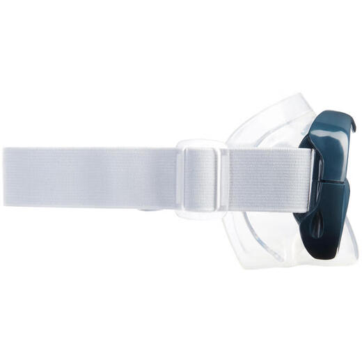 Decathlon large-frame swimming goggles snorkeling equipment diving glasses children's high-definition all-in-one mask dark gray S-4404423