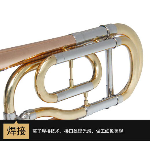 津宝 长号JBSL-810次中音变调长号降B调转F调白铜变音管专业拉管乐器