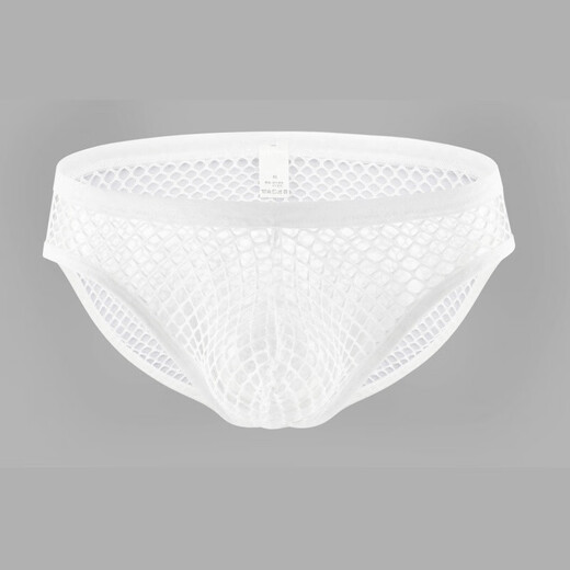 
Confidential delivery of sexy men's sexy underwear men's thong underwear fully transparent T-pants passion free nightclub opening black briefs trendy M