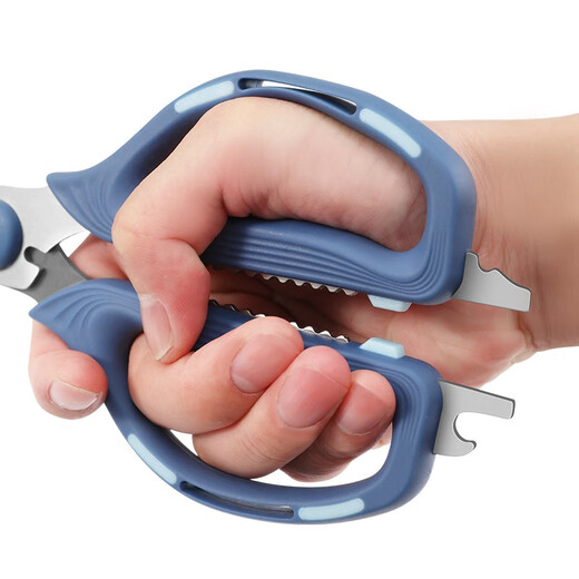 张小泉 剪刀 海韵系列多功能厨房剪刀剪子鸡骨剪强力剪家用剪刀 J20760100