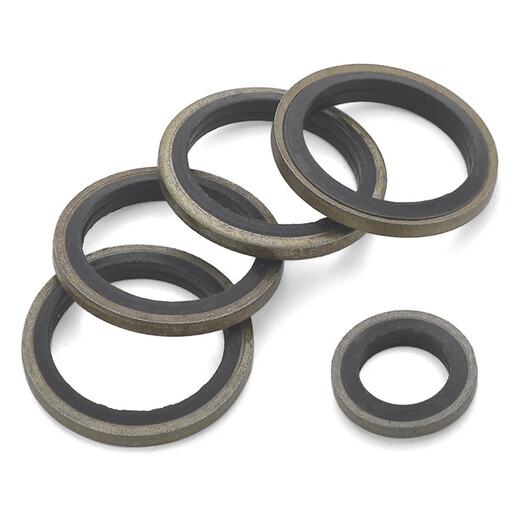 XMSJJB982 combination gasket nitrile metal sealing gasket sealing ring oil pipe seal combination gasket inner diameter 30*outer diameter 3820 pieces