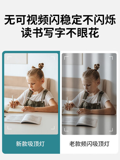 帝师照明2025年新款全光谱卧室吸顶灯圆护眼灯书房儿童房间智能灯具 1W 全光谱护眼RA9715