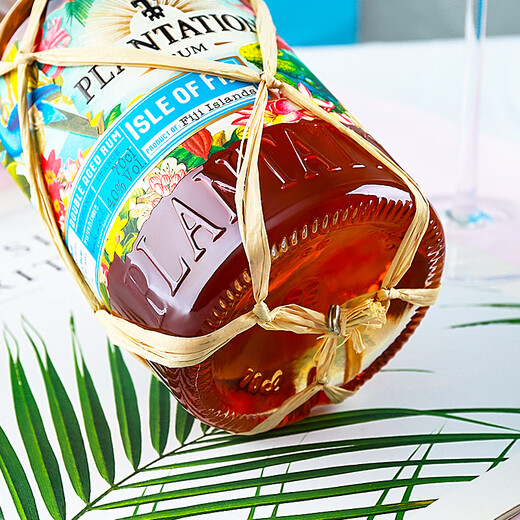 蔗园（Plantation）加勒比风味朗姆酒原瓶尽快洋酒洋酒莫吉托基酒 蔗园斐济岛屿朗姆酒 700mL 1瓶