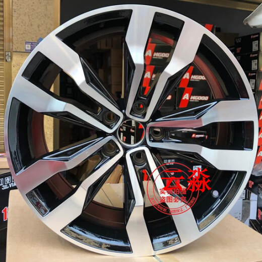 Yunmiao is suitable for 16/17/18/19-inch Volkswagen Tiguan L Tuyue Tuang Tanyue Tange Kodiak aluminum GT wheel original 17-inch 5283 silver