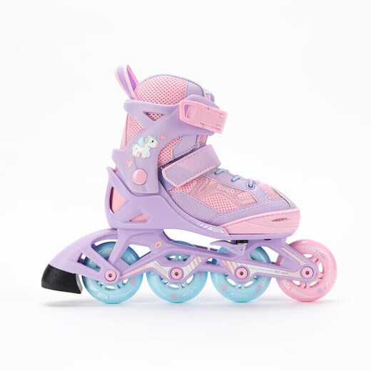 Decathlon children's adjustable, safe and comfortable roller skates Dream Unicorn must-have for physical education classes 4265913