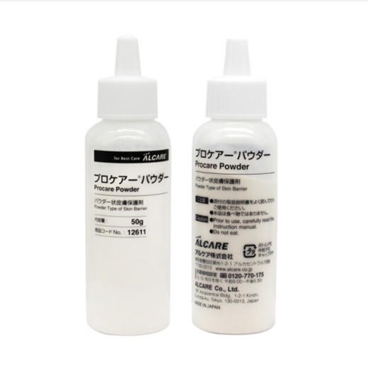 ALCARE 日本爱乐康 保护粉造口袋皮肤护理用品造口粉12611皮肤保护剂造口粉防漏粉一支50g） 一支50g