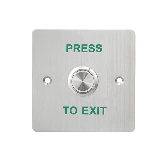 Qiwanli Outdoor Termroproping Access Control Contrutage Panneau Auto-réinitialisation 86 Bouton de porte de type étroite Longue colonne Bouton Ouverture de porte Réinterroger Type de bande longue + Modèle de la boîte inférieure: Z3519D2W (taille