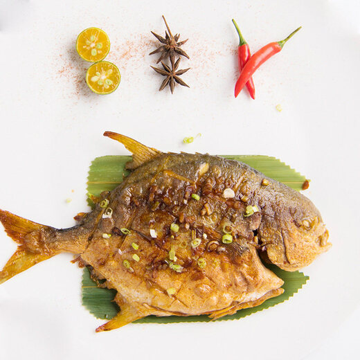 Xiangtai frozen Hainan golden pomfret 700g (2 pieces)