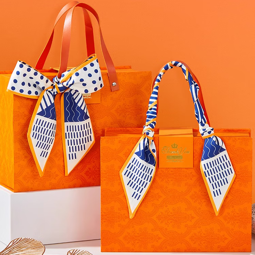 奢香格格伴手礼年会礼品奖品实用新年礼物商务公司团建定制活动员工礼品 心想事橙套餐一 450ml