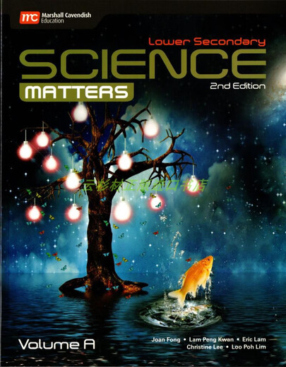 Original English imported Singapore middle school science textbooks Matters series Cambridge GCE O LEVEL exam Physics Chemistry Biology textbooks and exercise books Experimental exercise books Practical Book 9 and 10