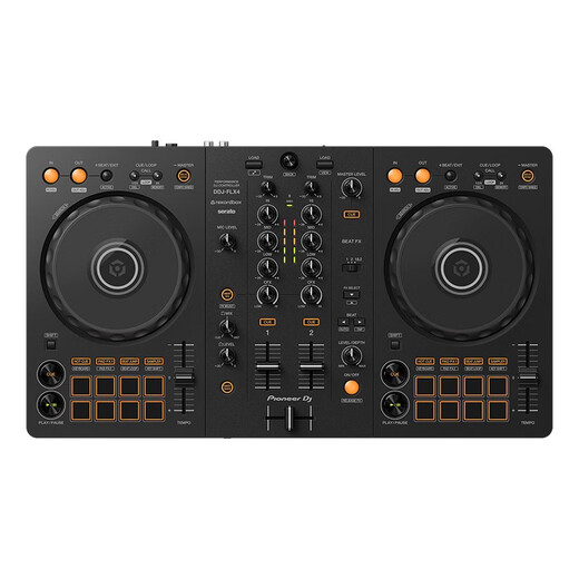 Pioneer DJ Brand Genuine Exclusive Pioneer DDJ-FLX4 Disc Player Beginner's Starter Set DJ Live Digital Controller for Learning Disc Control Best-Selling Model for Beginner DJs DJ Entry-level Selection DDJ-FLX4 Standard Black
