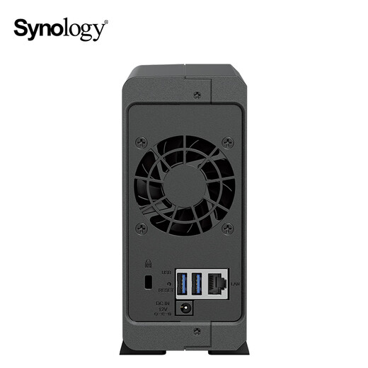 群晖（Synology） DS124 四核心 单盘位 NAS网络存储 私有云 智能相册 文件自动存储