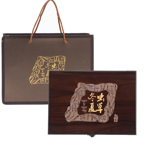 
Guchengtang Cordyceps sinensis 12 bottles high-end gift box Cordyceps high-end gift box with first-time grass Tibetan New Year gift box for elders 12 bottles 36 gift boxes (3 pieces per bottle)