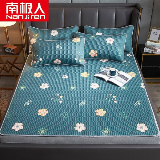 Nanjiren NanJiren mattress Thai latex filled soft mattress three-piece set four seasons soft mat 1.5 meters bed