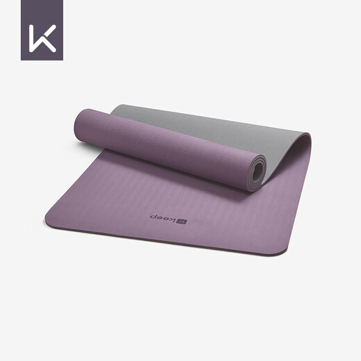 Keeptpe Yoga Matte Fitness Mat Männer und Frauen 183*61 cm Sportmatten Tanzmatten-Trainingsmatte Anti-Schlupf-Schalldämmung Stoßdämpfung Absorption