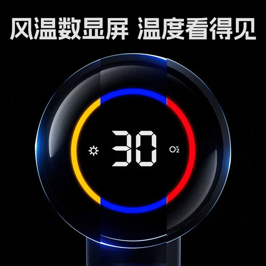 Ai wo de high-speed hair dryer household hair dryer high-speed negative ion high-power hair dryer does not damage hair hair care household hair dryer <Taro Purple> gift box