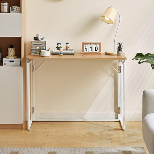 Lin's Home Plegable Desk Student Home Computer Writing Descripción dormitorio de apartamento pequeño BG052 [color de inicio de sesión] 0.8m mesa