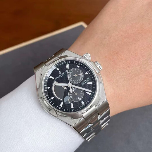 【二手99新】江诗丹顿男表VC纵横四海系列42mm自动机械男士手表奢侈品腕表 47450/B01A-9227 黑盘 钢带