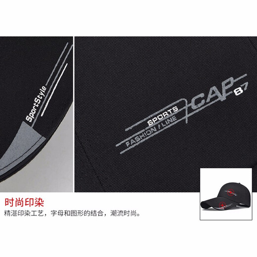 Shilan Lunsa Hat Men's Sunscreen Baseball Cap Korean Style Casual Trendy Outdoor Autumn and Winter Middle-aged Peaked Cap Summer Sports Fishing Hat Dark Beige Adjustable