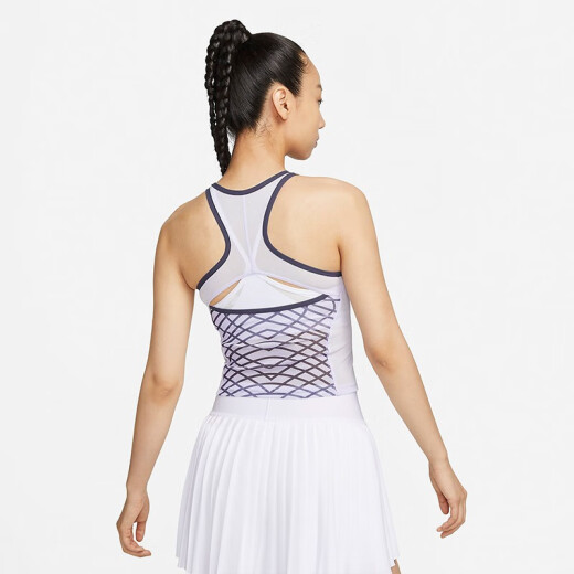 
NIKE Nike Tennis Clothing Tennis Vest Women Summer Wimbledon Tennis Clothing Sleeveless Top [Wimbledon]DR9755-536 M (160/84A)