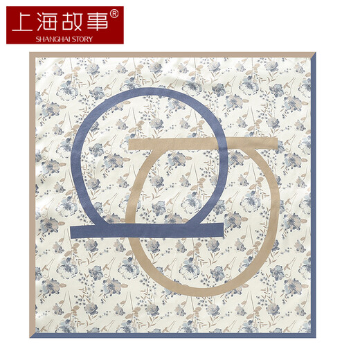 上海故事真丝小方巾丝巾100%桑蚕丝围巾礼盒实用送女生生日节日礼物