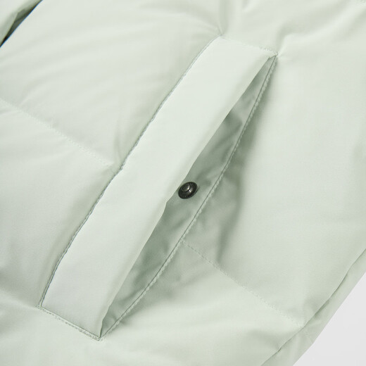 Adidas 550 Puff Commuting Windproof Warm Duck Down Down Jacket Women's Winter Stand Collar M Size