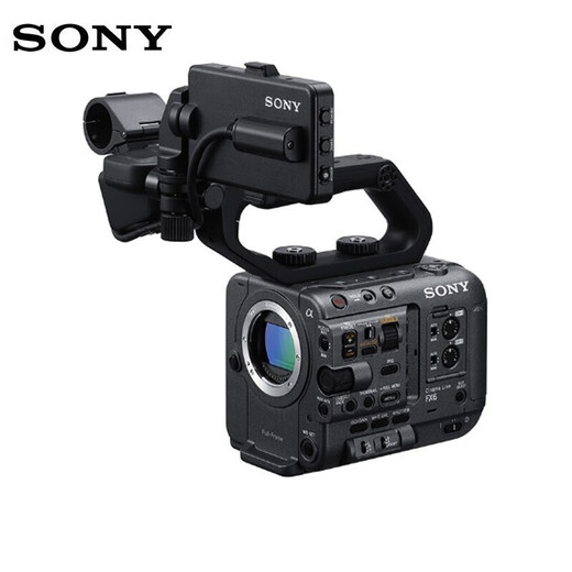 Sony ILME-FX6V full-frame 4K movie camera (FE 24-70mm F2.8 GM) includes CEA-G80T + microphone + tripod + shoulder bag, etc.