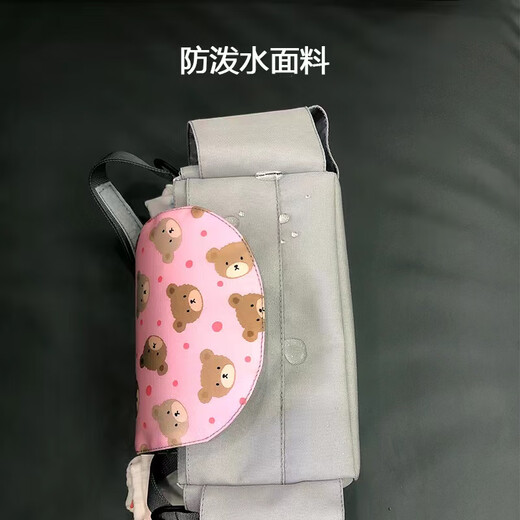 
AOKYEA baby stroller hanging bag baby stroller general storage bag baby walking artifact accessories hook hanging bag storage bag storage bag little dinosaur upgraded model with tissue mouth