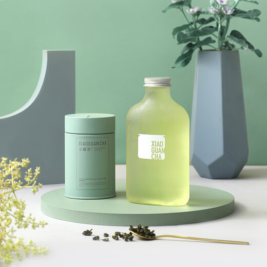 Small can of tea, tea gift box with multiple brews, special Tieguanyin fragrance type, oolong tea, fresh orchid fragrance tea for yourself, Tieguanyin 50g*2 cans