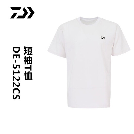 DAIWA casual T-shirt DE-5122CS summer casual short-sleeved fishing wear black-L size