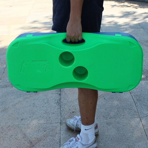 Bosent Badminton Net Frame Portable Home Simple Outdoor Folding Standard Badminton Net (3 meters long) Badminton Net Frame + 2 Shots + 2 Balls