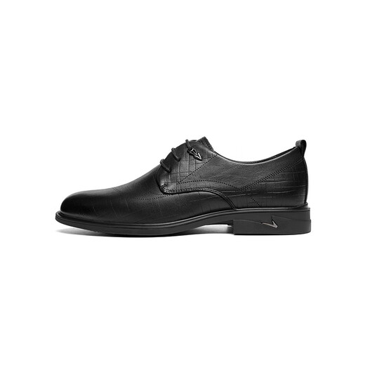 Red Dragonfly Men's Chaussures Nouvelles chaussures en cuir en relief Chaussures de commerce de style britannique Chaussures Derby Chaussures de mariage WTA12161 noir 42