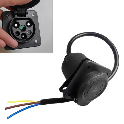 YEEDA Y-60 charging gun head line socket four-wheel electric vehicle male and female head 220V AC charging gun with 5 meters cable