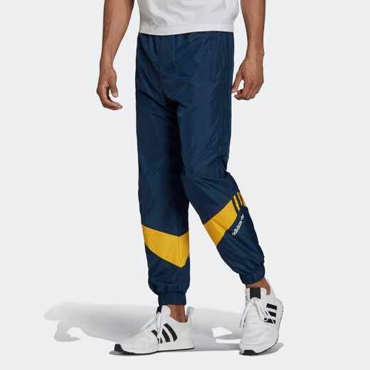 阿迪达斯 （adidas）三叶草男装秋季新款运动裤时尚休闲健身训练束脚裤长裤 HF9227 M