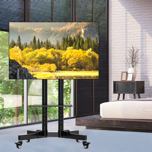 Jinying TV stand floor-standing TV stand mobile TV stand Skyworth Xiaomi Hisense TV set trolley video conference TV display screen 32-75 inches