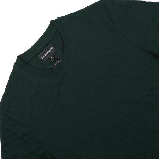 
ARMANI/Armani EA Men's Full-Signed Eagle Mark Fashion Short Sleeve Round Neck T-Shirt 8N1TL7 1JHWZ Brown U6167 M