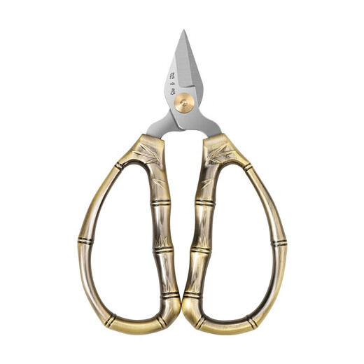 张小泉剪刀指甲刀剪脚指甲专用小剪子家用老人厚甲硬甲指甲剪尖头趾甲剪 青古铜色小剪刀