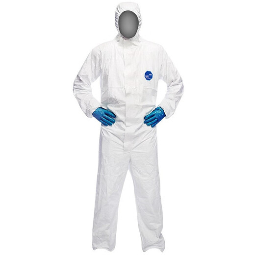 DuPont (DU PONT)TBM001 (formerly 1422A) Teweiqiang protective clothing work clothes Breathable one-piece hooded paint spray paint protective clothing XXL