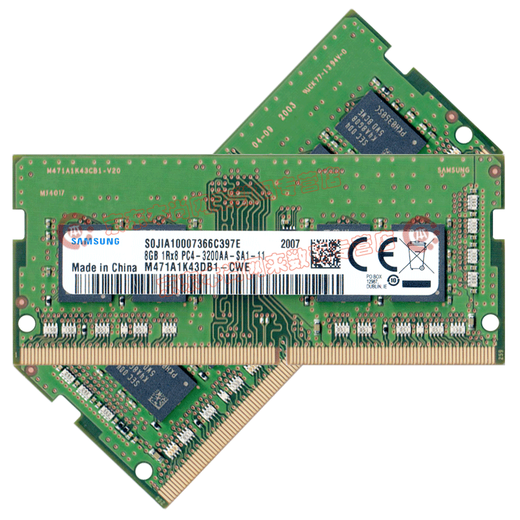 Samsung (SAMSUNG) original DDR4 PC4 fourth generation notebook all-in-one computer memory SODIMM suitable for Lenovo Dell Asus HP Acer Apple MSI QNAP DDR4 3200 8GB notebook memory
