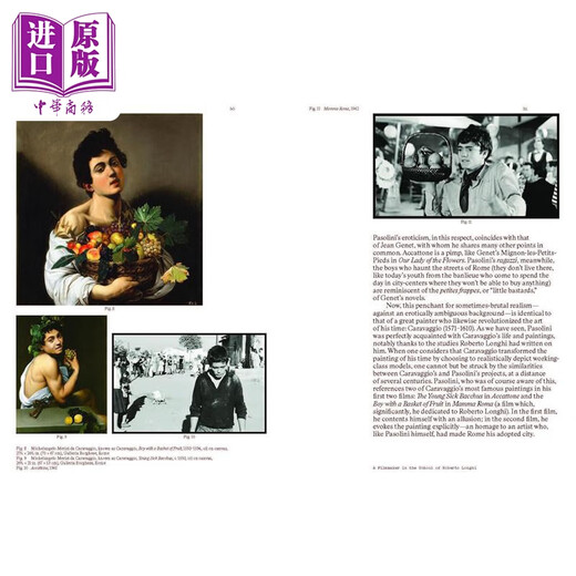 预售 Pasolini In Chiaroscuro 进口艺术 帕索里尼的明暗对比