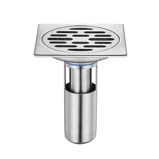 Submarine GGF50-10 stainless steel floor drain U-shaped deep water seal deodorant floor drain bathroom dry area floor drain 50 diameter