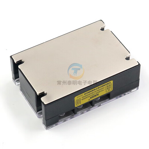 80A三相24v固态MGR-3继电器032 3880Z DC-AC直流控交流380V 继电器+散热器大