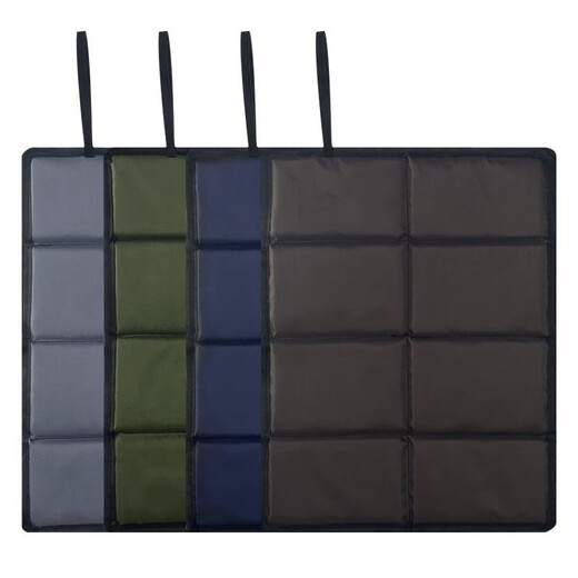 Liebu Outdoor Folding Seat Cushion Portable Cool Moisture-Proof Foam Grass Outdoor Small Seat Cushion Floor Mat Bus Carry-On Fart Cushion Oxford Cloth 20% Off Hidden Blue