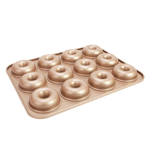 Xuechu Cake Mold, 12 Cup Donut Mold, Butter Rice Cake Mold, Cake Donut Baking Bakeware Tool