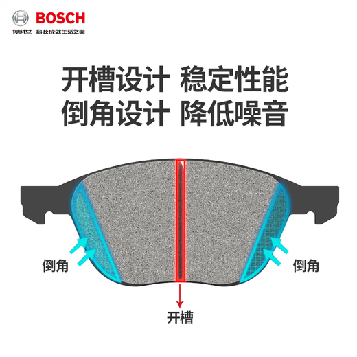 Papas de freno Bosch (Bosch) Placa frontal de cuero de freno [un juego de ruedas izquierda y derecha, 4 piezas en total] Buick GL8 ES [2.0T 653T]
