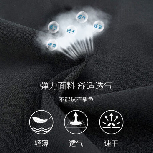 耐克（NIKE）裤子男士夏季透气薄款梭织冰丝长裤速干运动裤男 dm6627-010/透气轻薄速干/假一 均码 s
