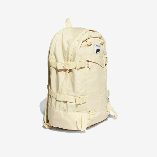 Adidas Bag Men's Bag Women's New Pare Pare Training Sports Training Gran capacidad Mochila Color amarillo HE9719 45*19*29cm