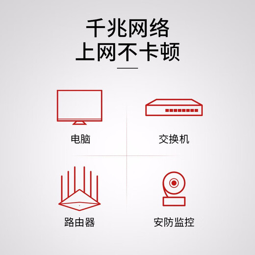 普联（TP-LINK） 超五类性能千兆网线 原装非屏蔽高速工程网线 纯铜双绞线 家装网络监控布线305米箱线EC5e-305B
