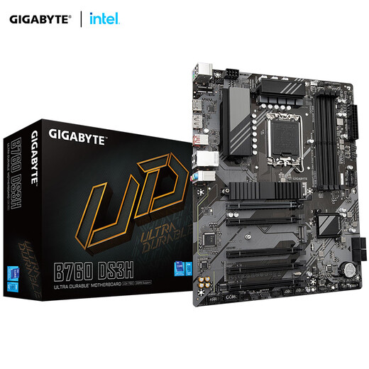 技嘉（GIGABYTE）B760 DS3H 主板DDR5支持CPU 1390013700KF Intel B760 LGA 1700